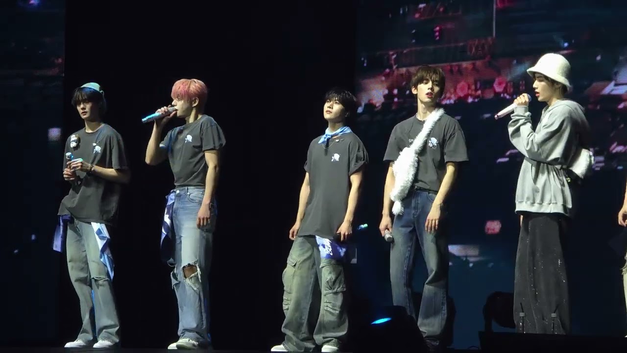 251115 ZEROBASEONE - 不为谁而做的歌 (COVER) | 2025 ZEROBASEONE WORLD TOUR [HERE&NOW] IN SINGAPORE