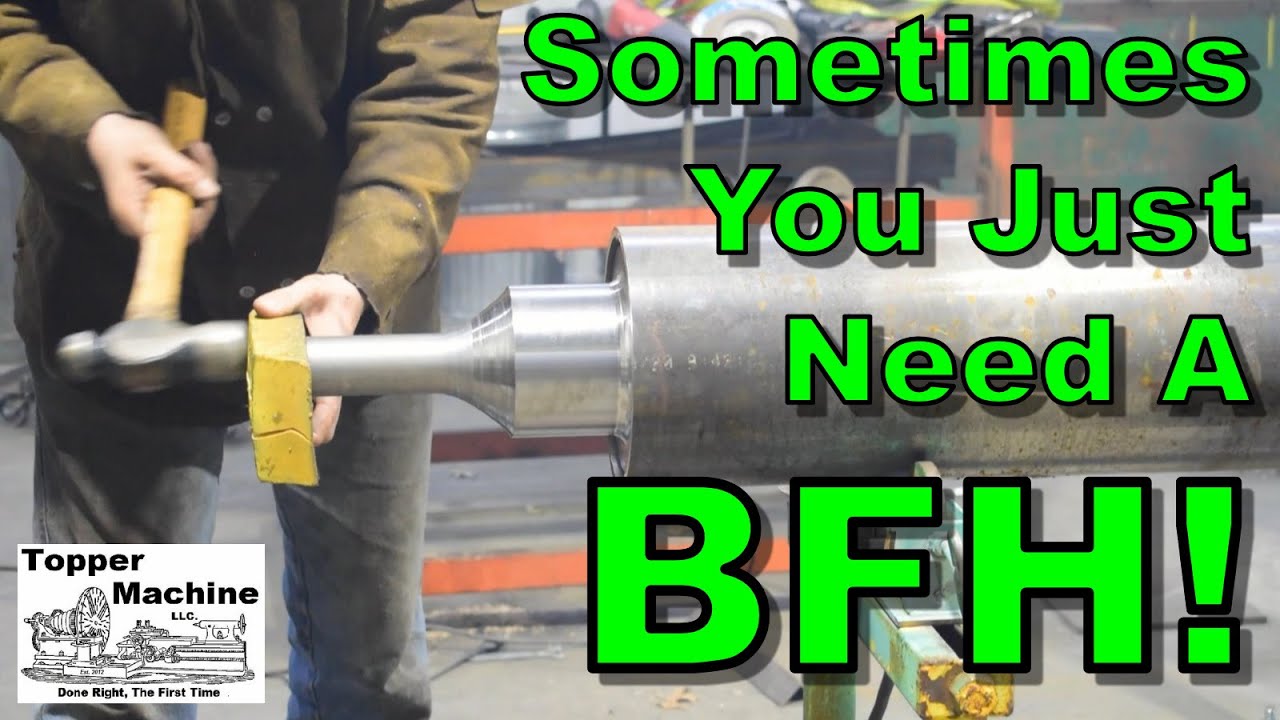 Conveyor Roller Stubshaft Install - Welding the Shaft into the Tube