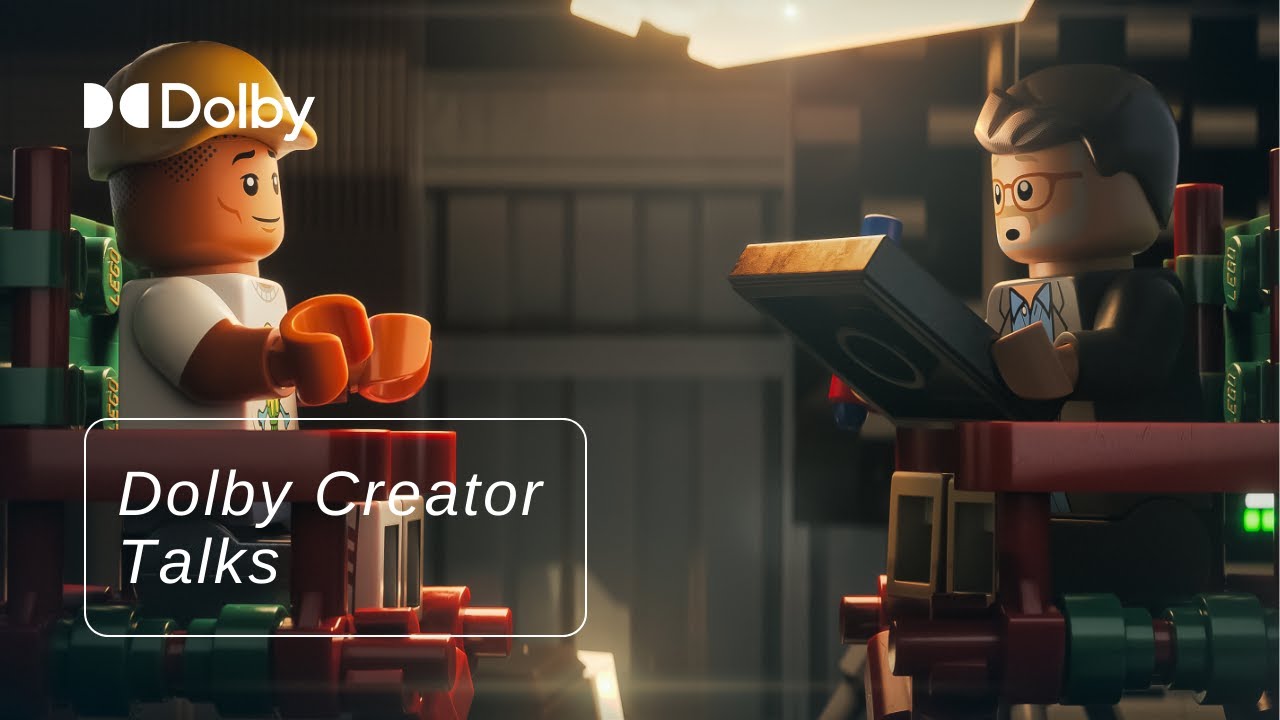 The Sound and LEGO Animation of Piece by Piece, with Director Morgan Neville | #DolbyCreatorTalks