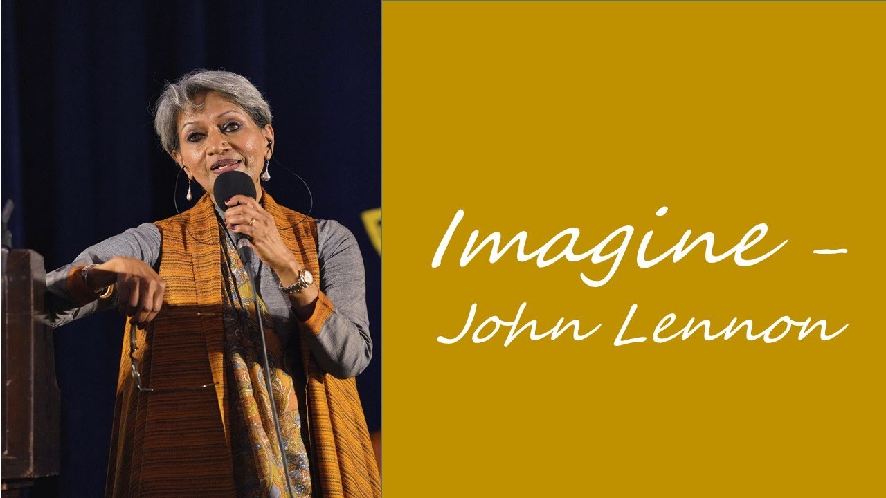 Rear Admiral Nirmala Kannan ( Retd)- Live Show- Imagine- John Lennon -  Cover