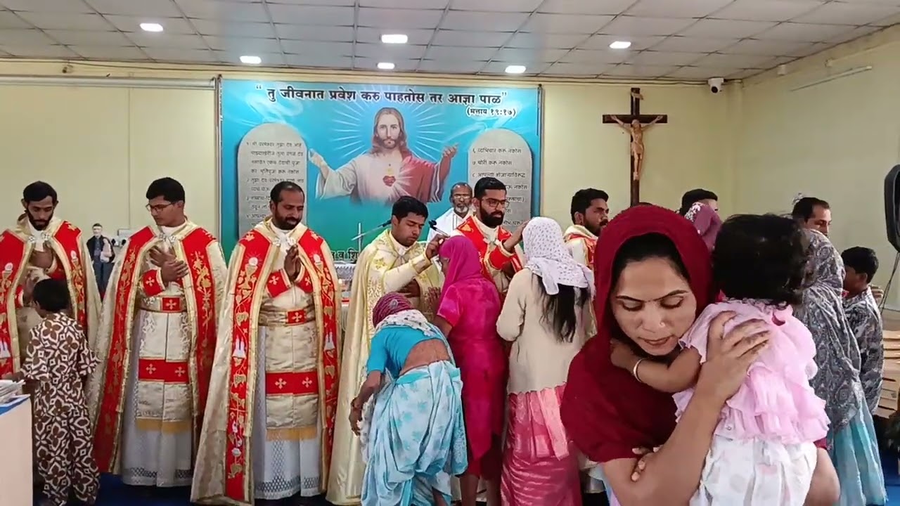 New Priests #Holy Mass#Divine Ashram #prayer#adoration