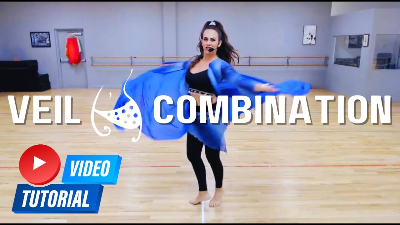 VEIL Belly Dance Combination | Learn with Portia #bellydance