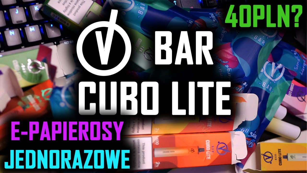 Jednorazowe E-papierosy - Vbar Cubo Lite - Warto kupić?