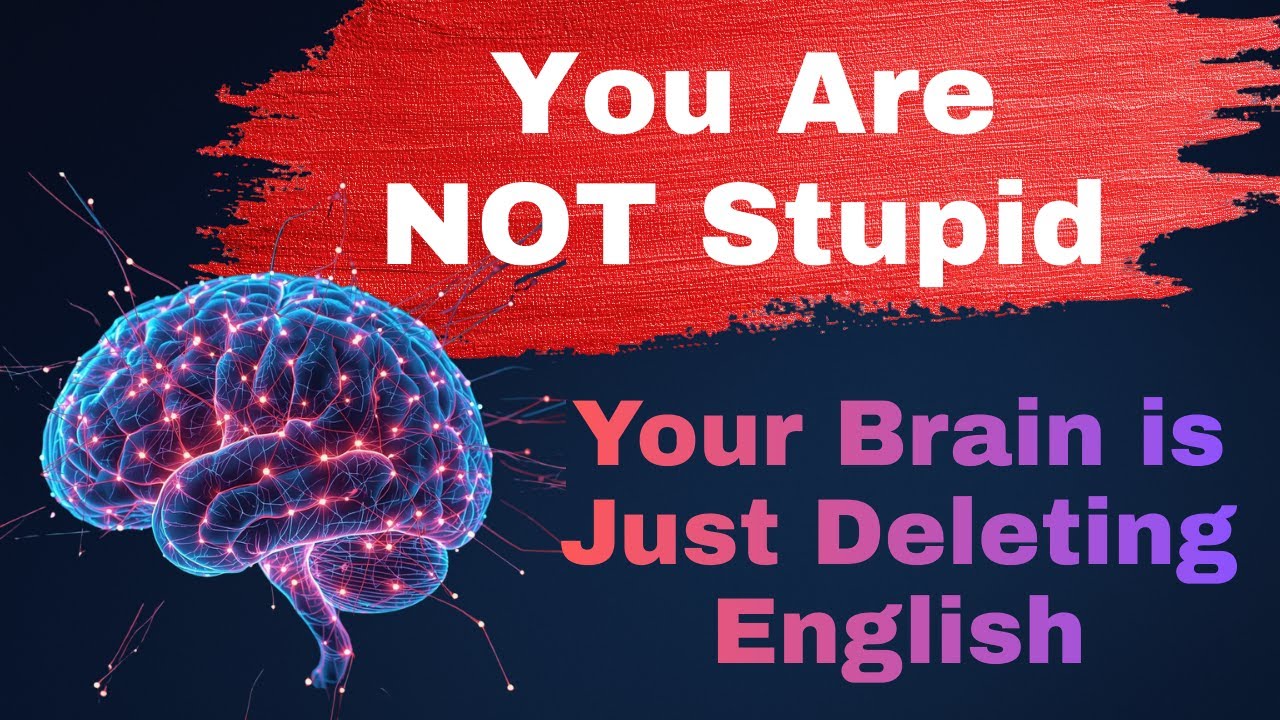 Slow English || You Are NOT Stupid || The Real Reason You Forget English Words