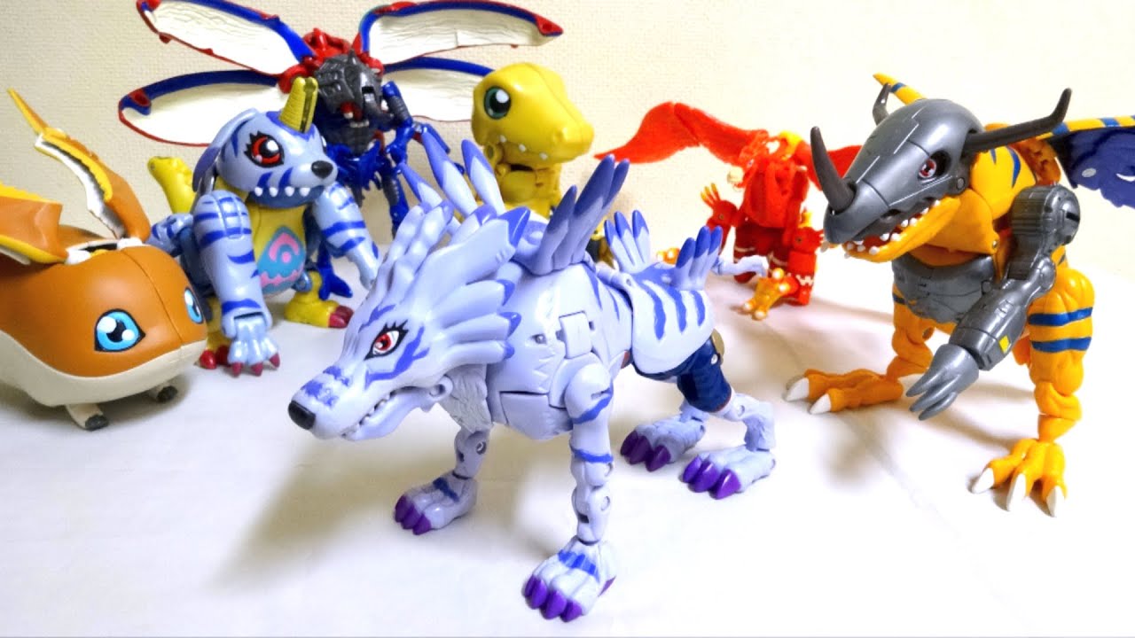 【デジモンアドベンチャー】デジモン超進化シリーズ 2ワーガルルモン ヲタファの傑作玩具レビュー / Digimon Digivolving Garurumon to WereGarurumon