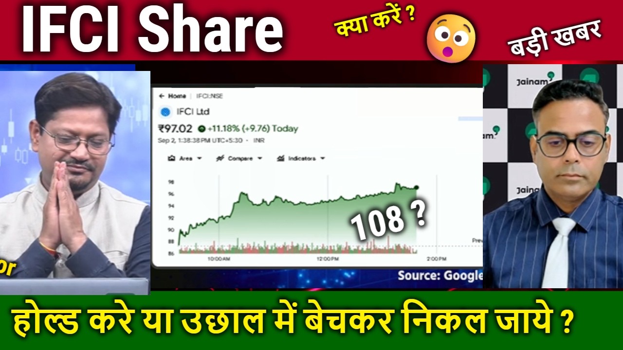 IFCI Share में क्या करें ? Analysis/Buy,Hold or Sell? NSE IPO date ?  ifci share latest news/target