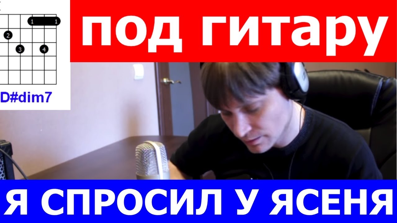 Ирония Судьбы - Я спросил у ясеня 🎸 аккорды / кавер / табы на гитаре