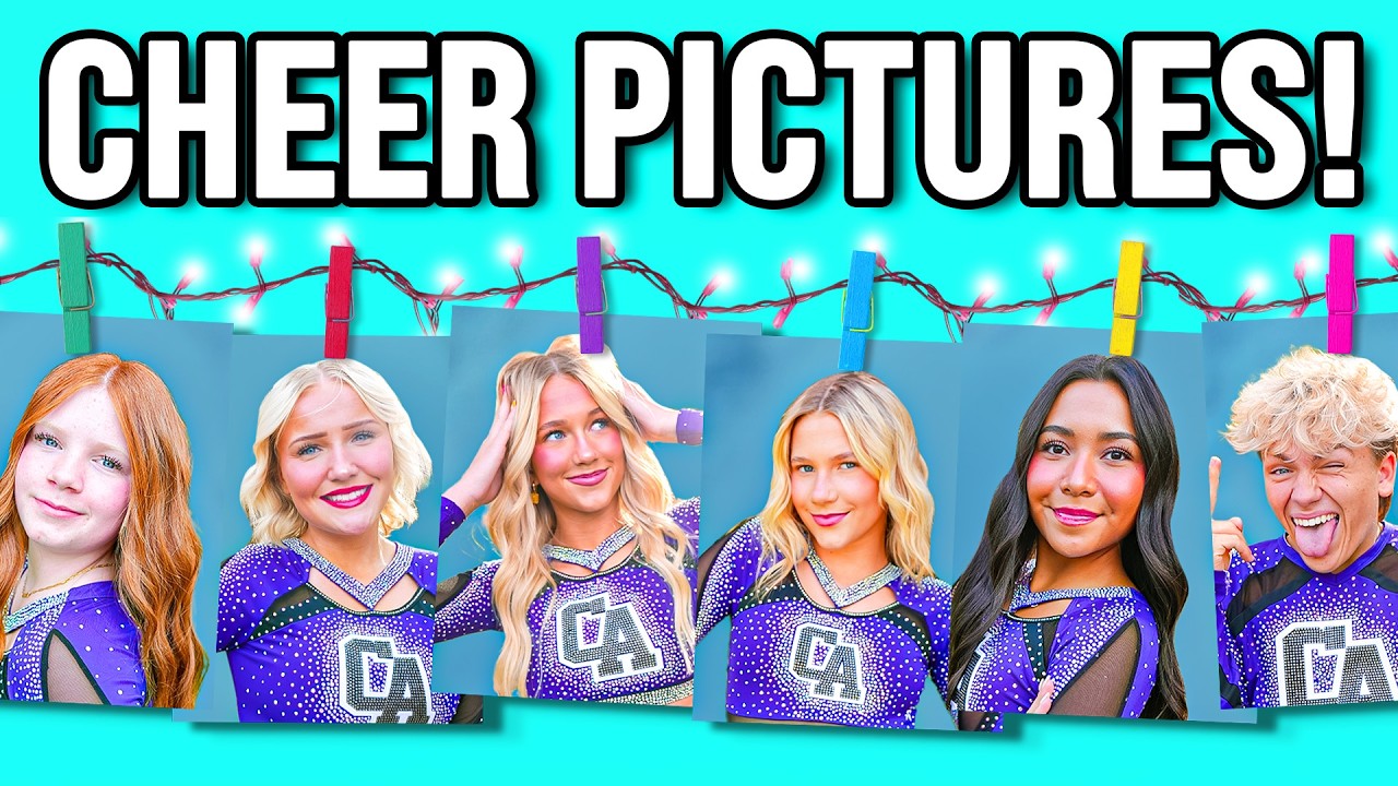 GET READY WiTH US FOR CHEER PiCTURES!! *OUR LAST SEASON??* 💜 📣