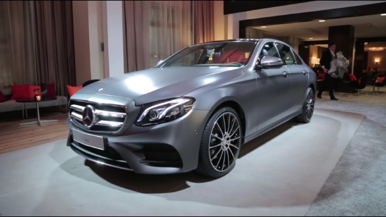 2017 Mercedes-Benz E-Class - 2016 Detroit Auto Show