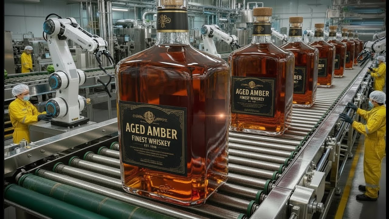 How Whiskey Goes From Grains To Bottle Inside A Mega Factory