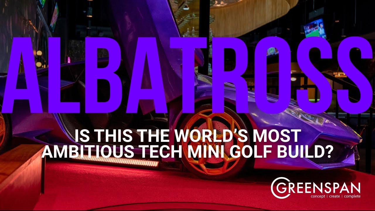Has Tech Mini Golf Got A New Benchmark? Greenspan Deliver First Of Its Kind Course for Albatross