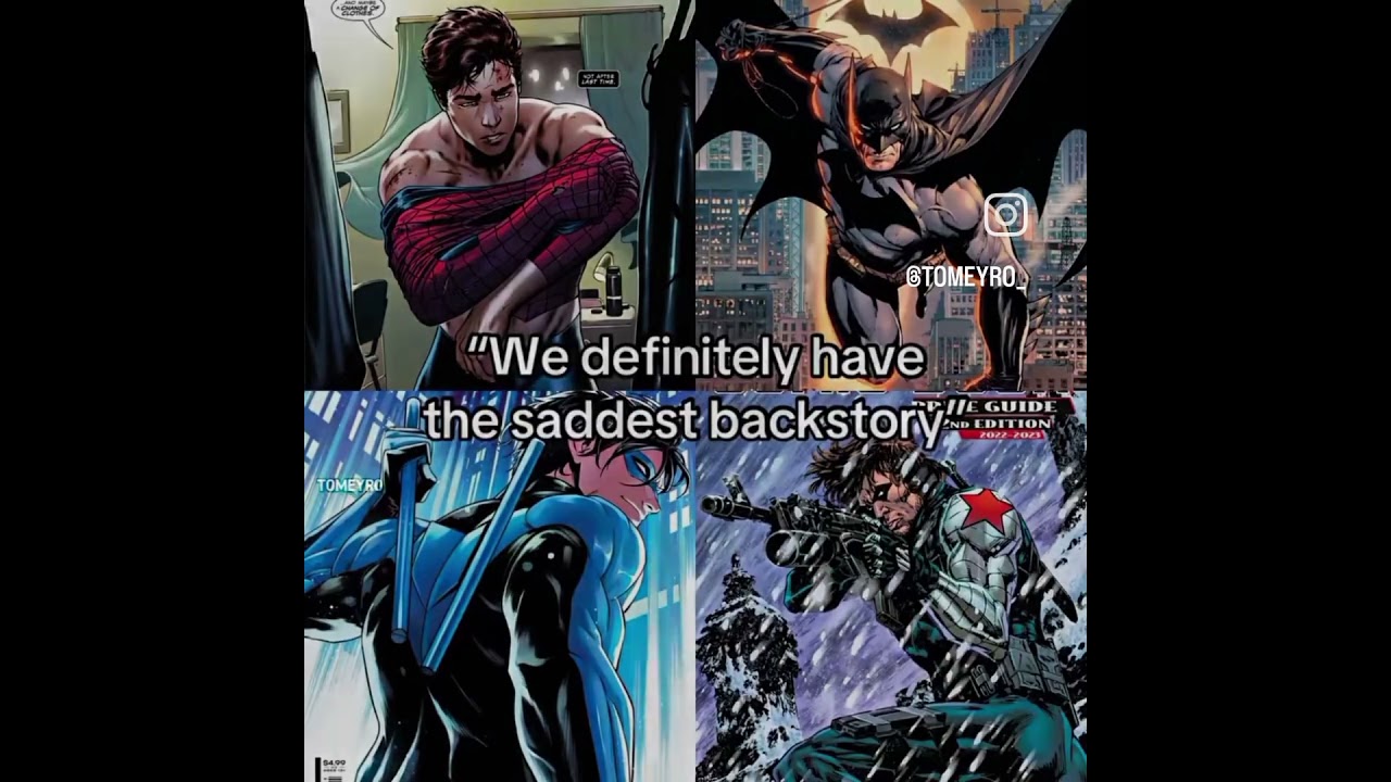 #spidermancomics  #knightwing  #robin  #wintersoldier  #batman