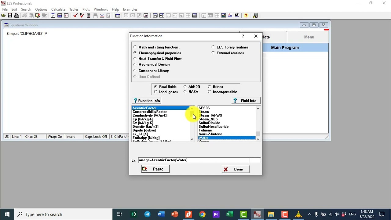 Linking Engineering Equation Solver (EES) with TRNSYS