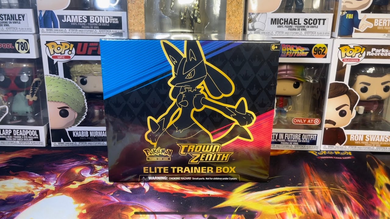Zacian V (GG49/GG70) - Crown Zenith ETB Unboxing - Pok&eacute;mon TCG