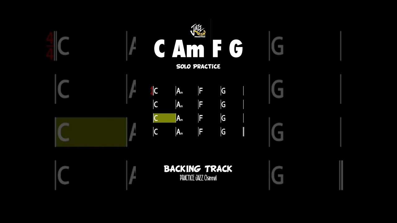 The Essential C Am F G Practice Loop for Your Solos | Backing Track