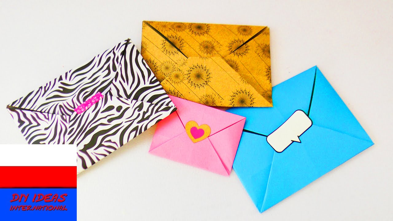 Koperta origami | prosty sposób na zrobienia koperty | koperta na kartki, drobiazgi