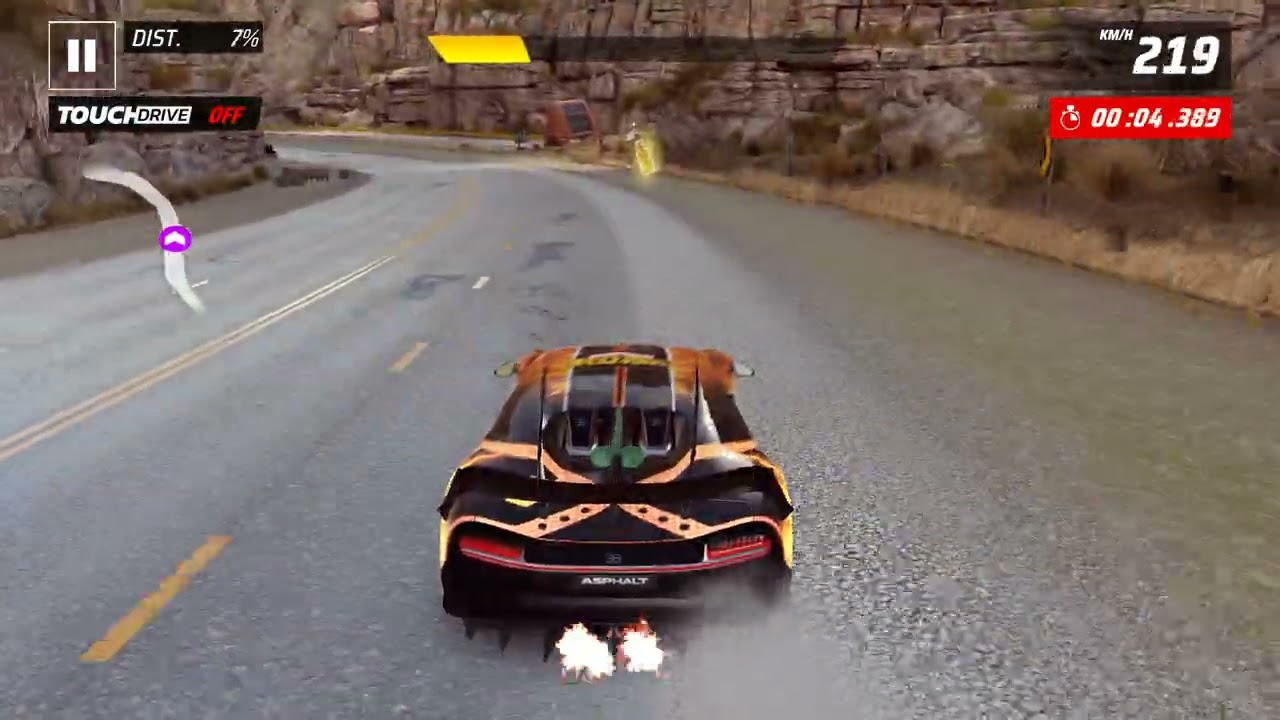 Asphalt Legends Unite | Gauntlet | Bugatti Chiron | It's a Twister (23.888)