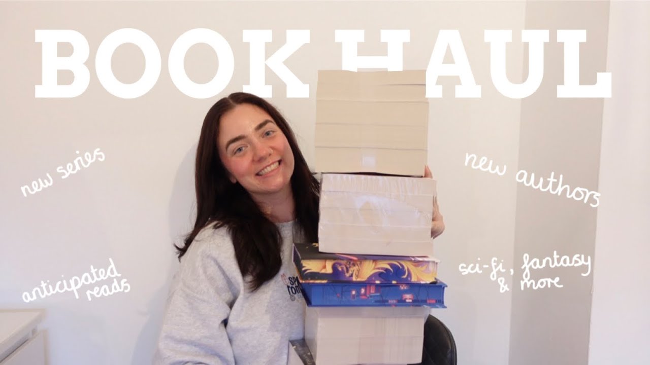 BOOK HAUL | fantasy, sci-fi, YA & highly anticipated series