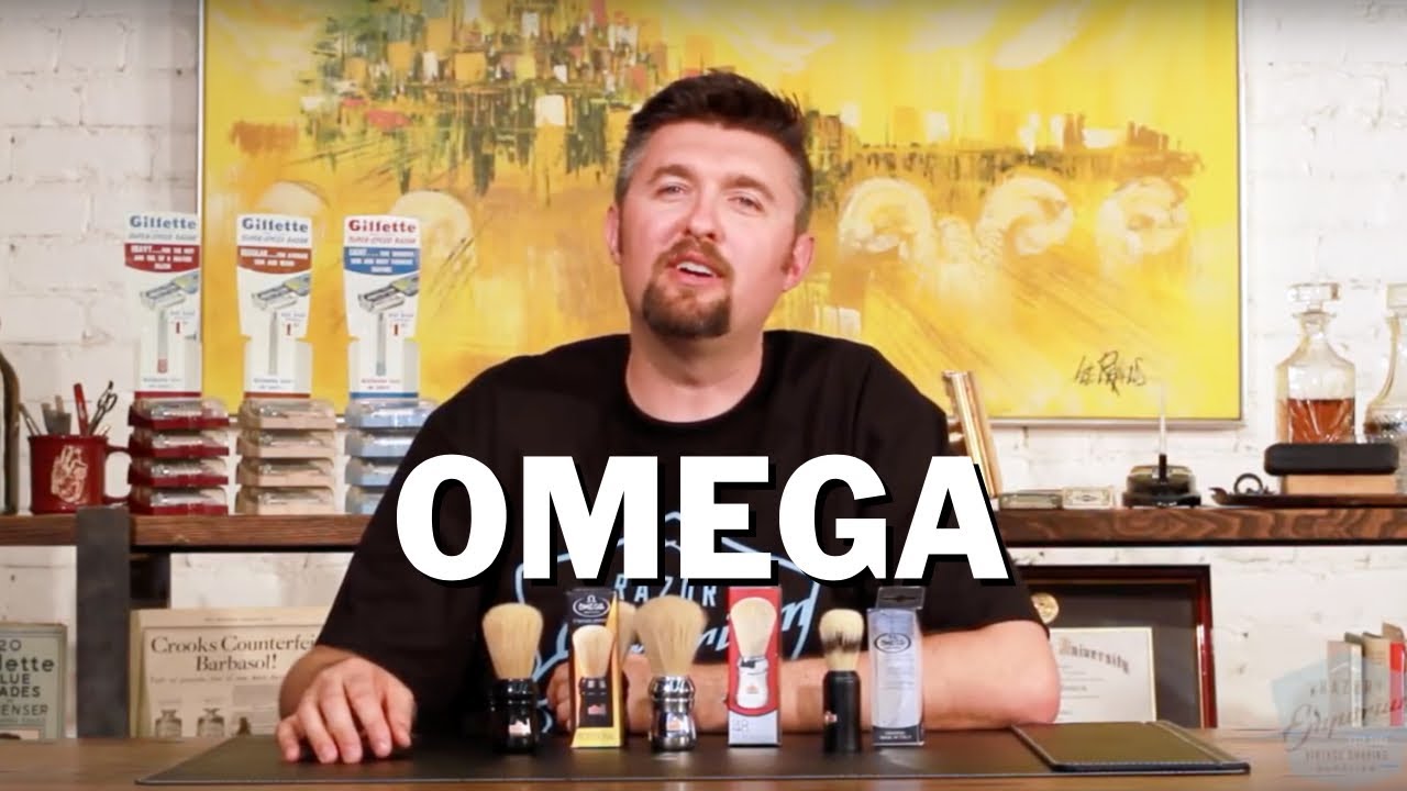 Omega Boar Shave Brush (помазок для бритья)