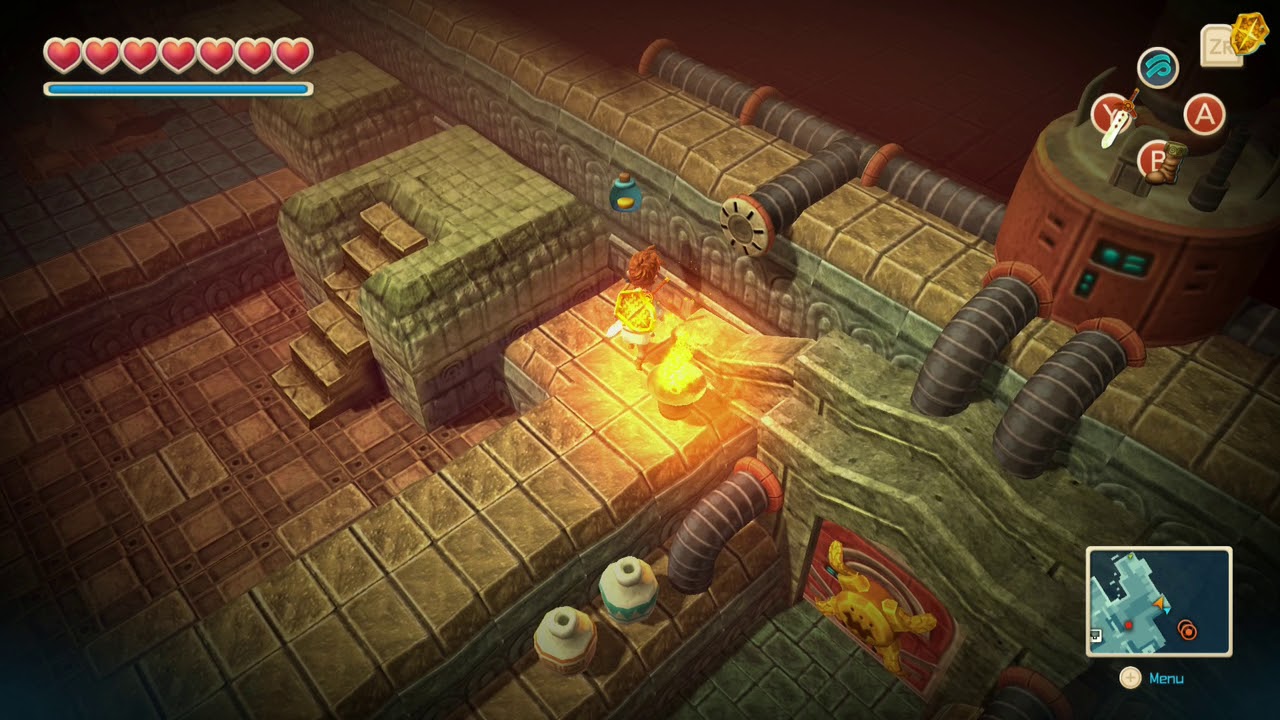 Oceanhorn 100% Walkthrough Part 8 - Grand Core