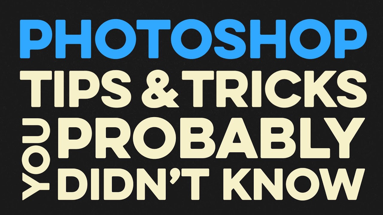 25 Photoshop Tips, Tricks & Shortcuts That Will Make You Work FASTER!