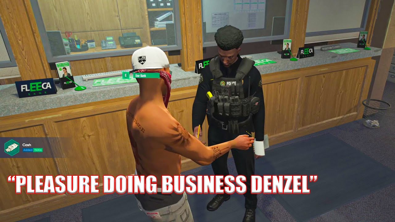 Peanut Scams Denzel For Asking A Picture Of Weed In Tub | Nopixel 4.0 | CG