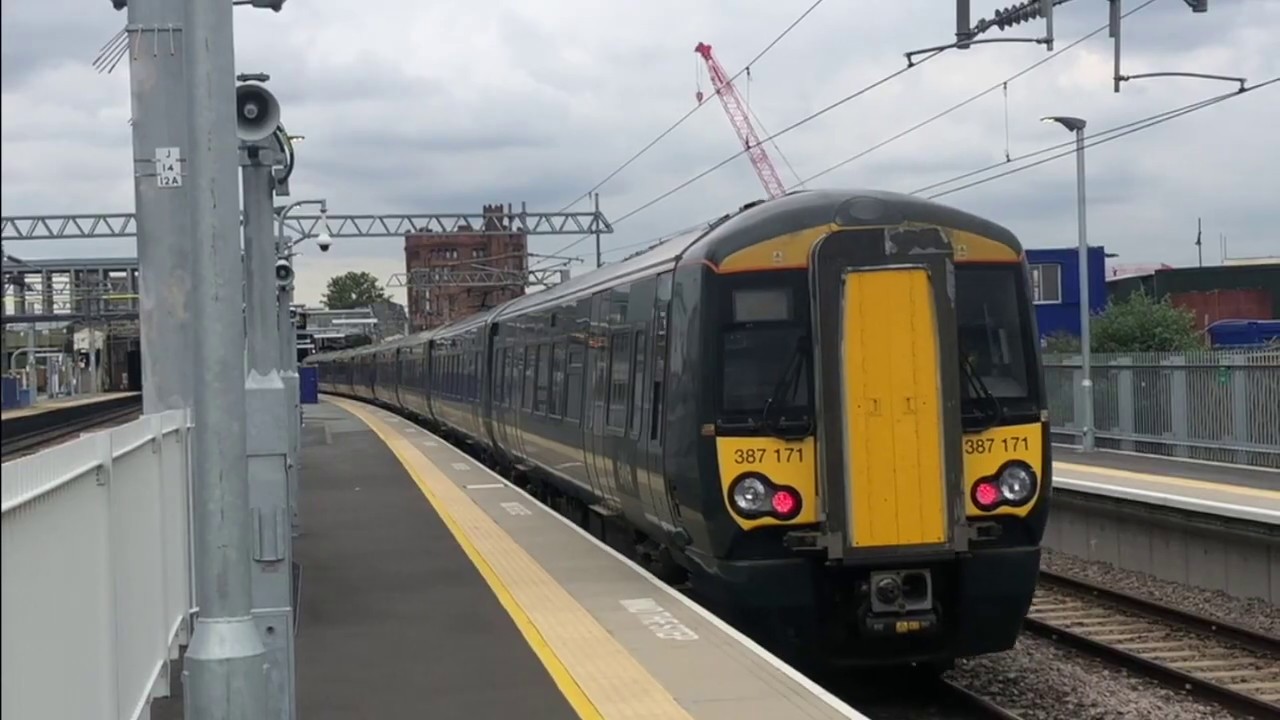 Great Western Railway, TFL Rail and Heathrow Express Trains at Southall on October 5th 2019