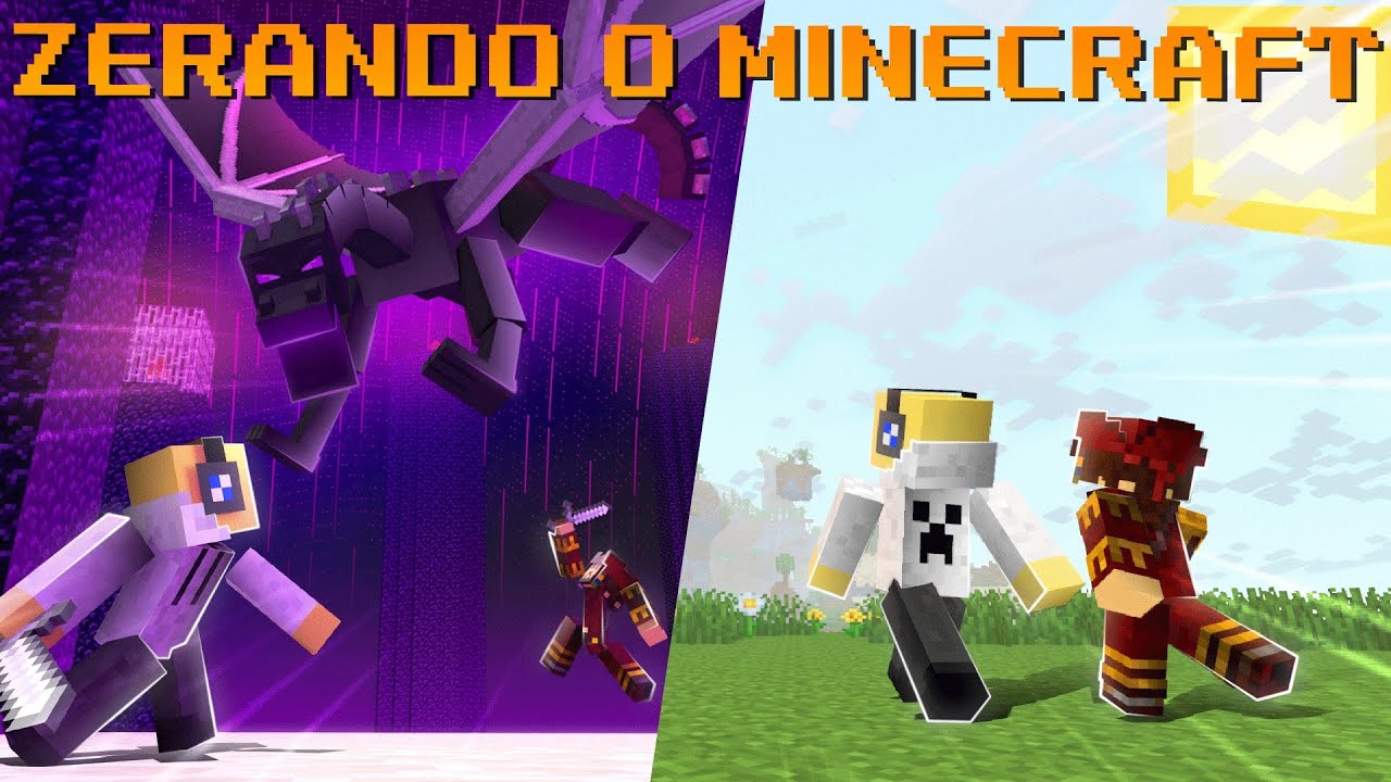ZEREI o MINECRAFT EM 2026 - JABUTI & PEDRODBR