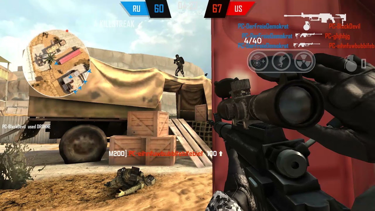 M200 SNIPER ACTION || Bullet Force 2022
