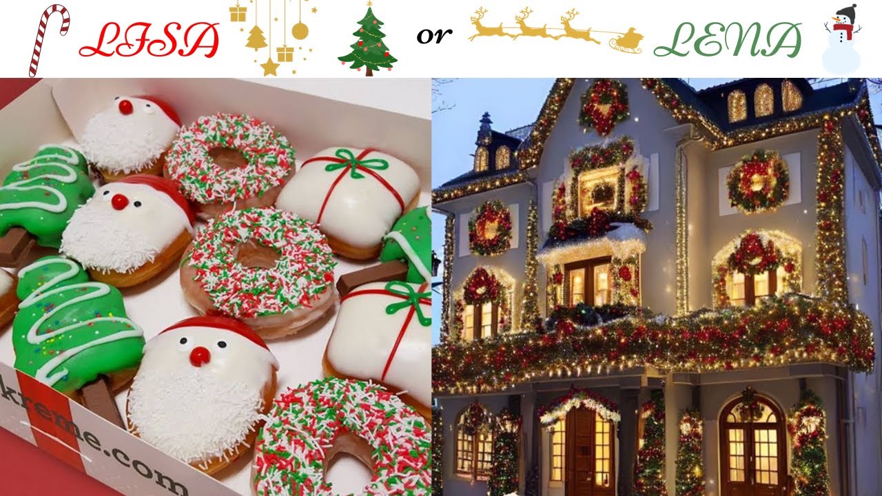 LISA OR LENA | Christmas Edition