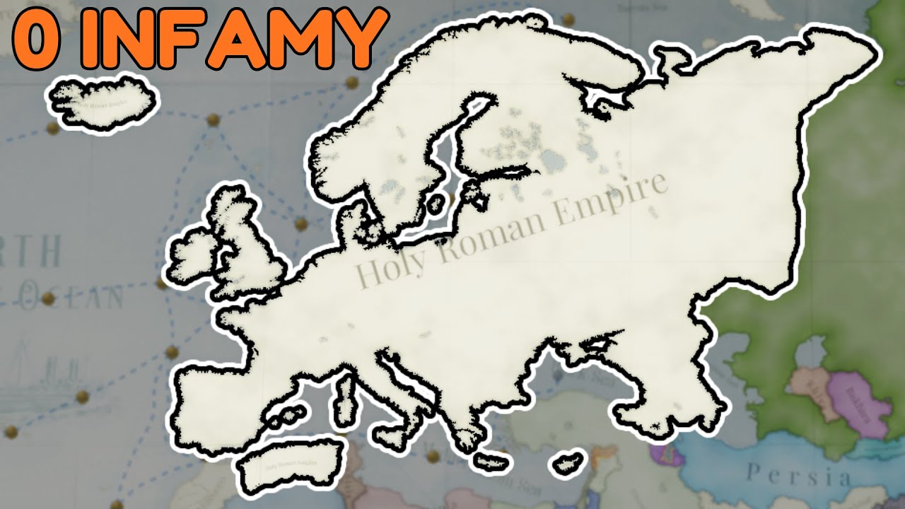 i conquered all of Europe WITHOUT INFAMY in Victoria 3 1.12