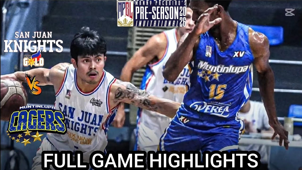 SAN JUAN vs MUNTINLUPA HIGHLIGHTS | 2026 MPBL PRE-SEASON INVITATIONAL | MARCH 2, 2026 #mpbl