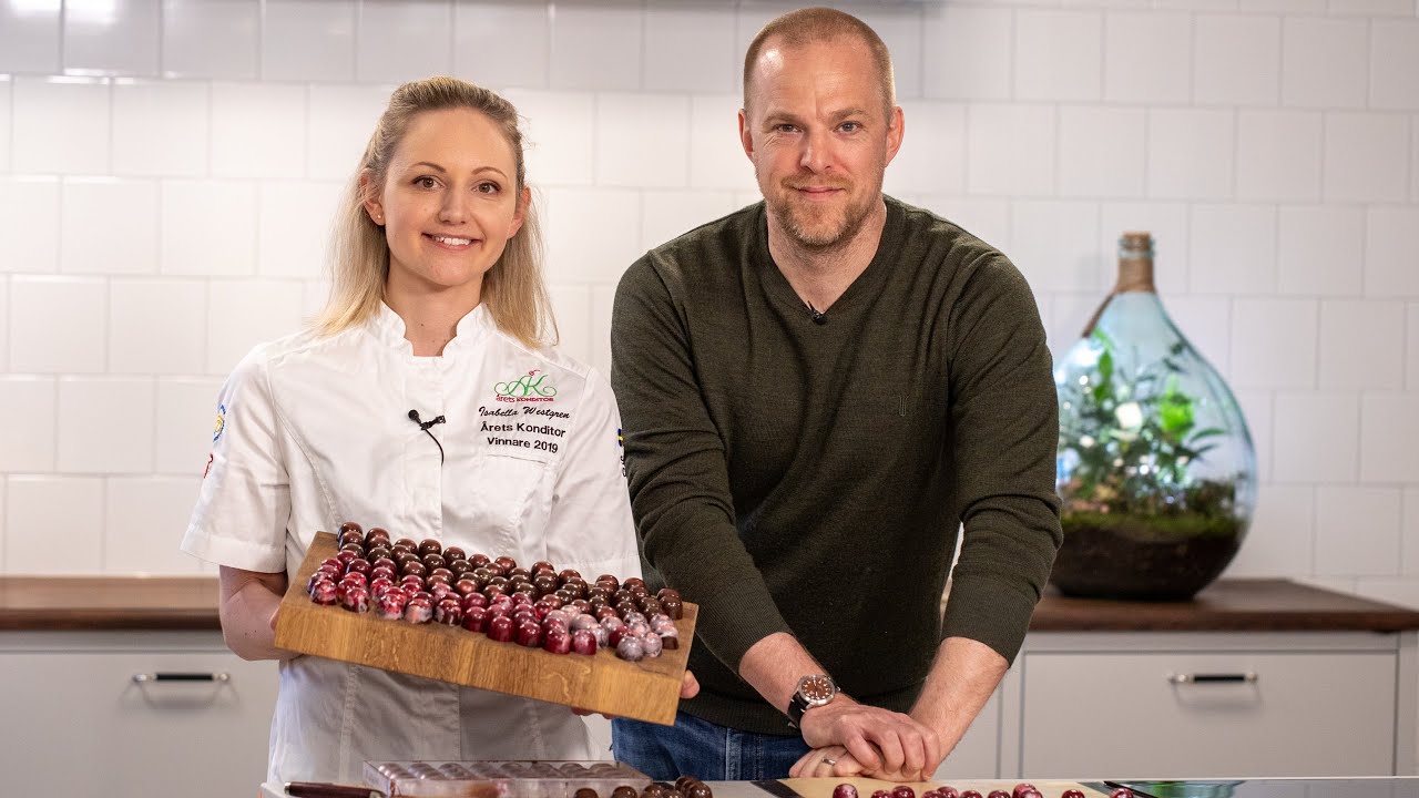 S&aring; g&ouml;r du praliner hemma - konditorn visar