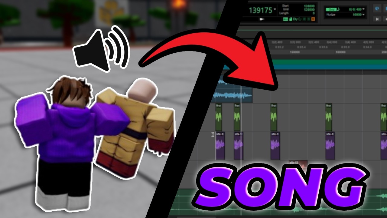 Making a SONG using Heroes Battlegrounds SOUND EFFECTS!