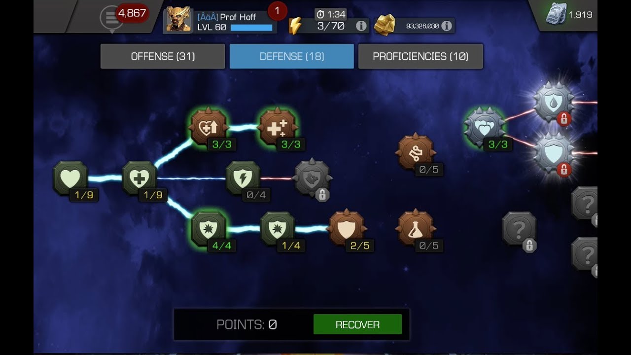 This Mastery Setup For My MCOC Goals Has Proven To Be My Favorite Thus Far