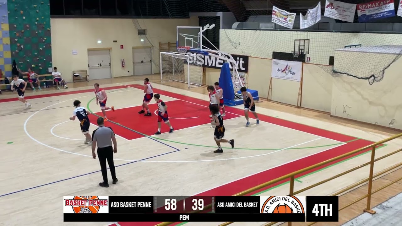ASD BASKET PENNE ASD AMICI DEL BASKET S.SALVO 02/02/26 - 17:15 Under 19   4