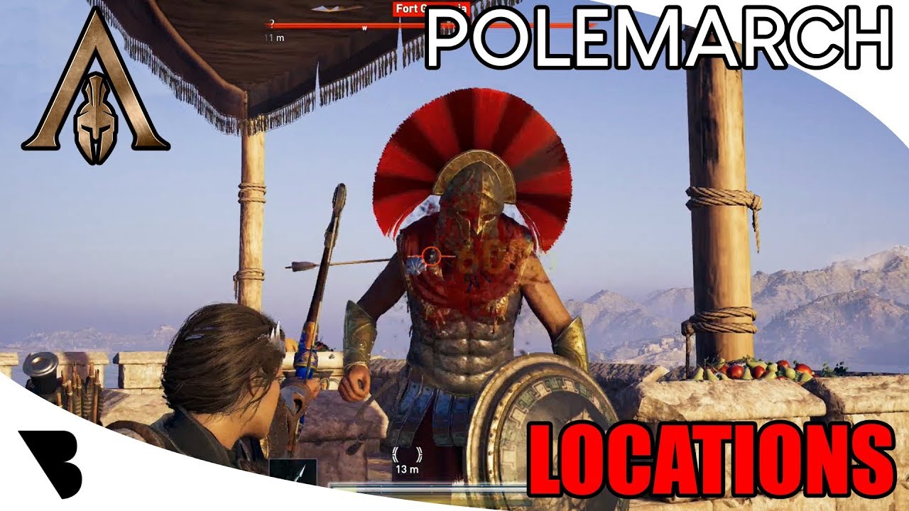 Assassin's Creed Odyssey Polemarch Locations