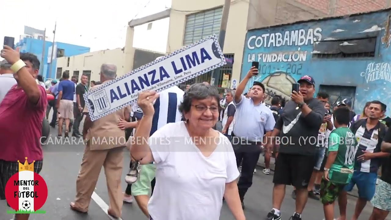 15-02-2023 ¡EXCLUSIVO! LOS 122 AÑOS 🥳 DE ALIANZA LIMA 🔵⚪ DESDE EL JR. COTABAMBAS - CERCADO DE LIMA