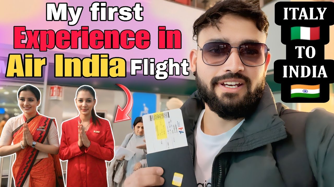 What's the SECRET to a SMOOTH Flight from ITALY to INDIA?