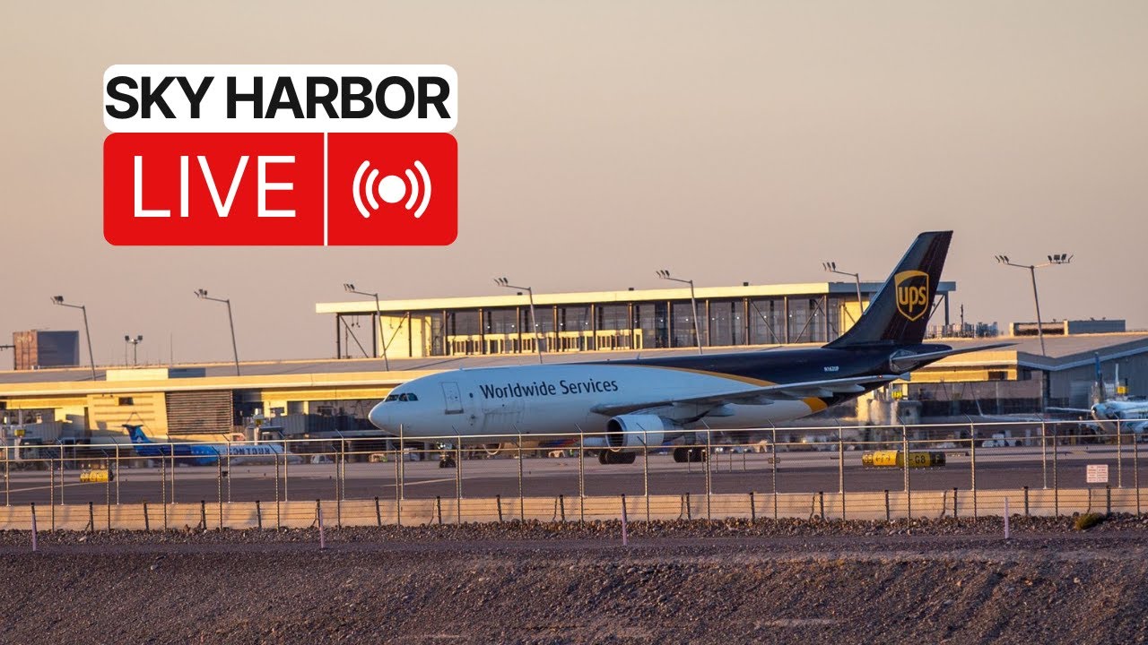 🔴LIVE Plane Spotting at Sky Harbor Airport!