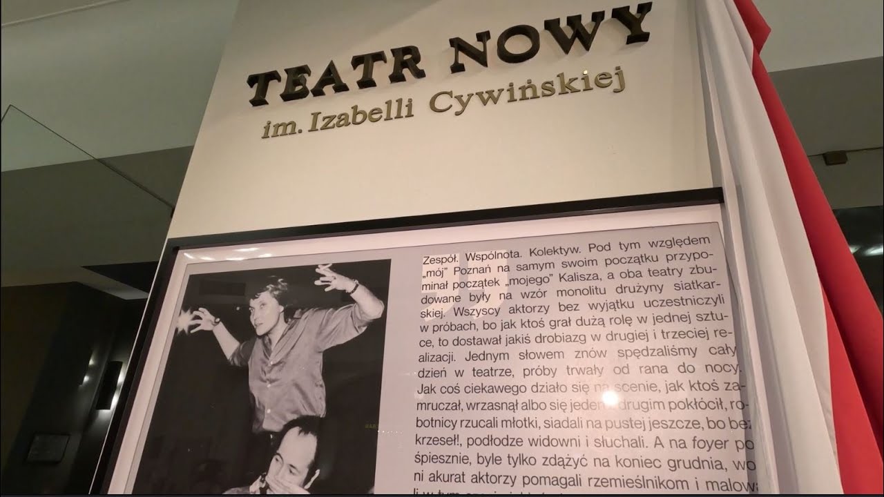 Izabella Cywińska patronką Teatru Nowego