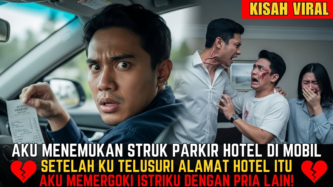 KOK ADA STRUK HOTEL DI MOBILKU? SETELAH KU CARI HOTEL ITU AKU MEMERGOKI ISTRIKU DENGAN PRIA LAIN!