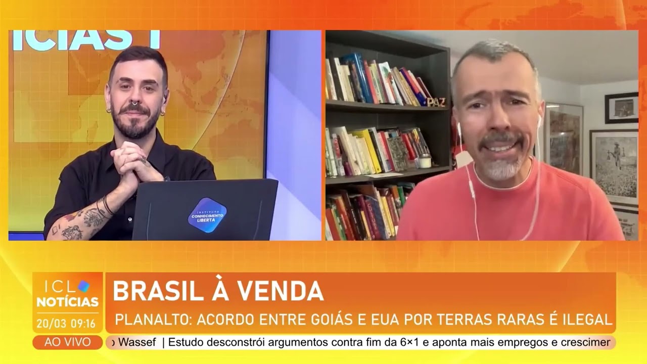Jamil Chade: Caiado mira eleições e passa por cima da União com acordo de terras raras com os EUA