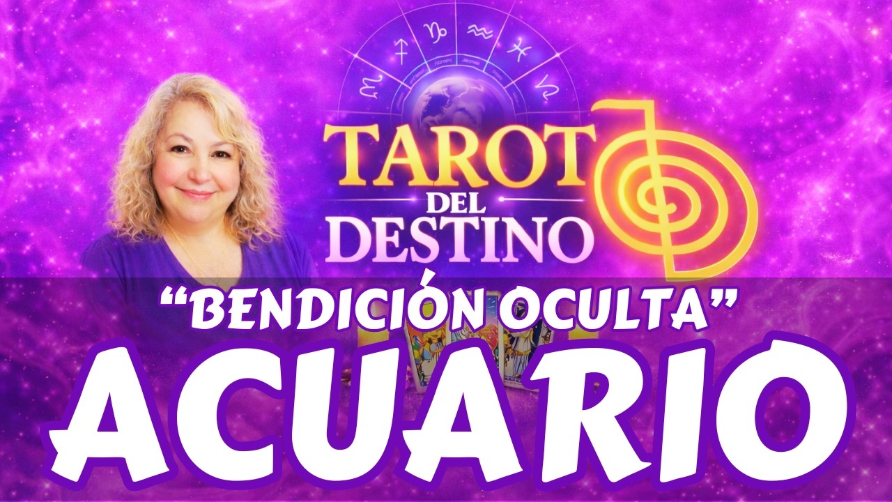 ACUARIO ♒ CELEBRAS UN CAMBIO QUE TRANSFORMA TU VIDA | Tarot del Destino #acuario
