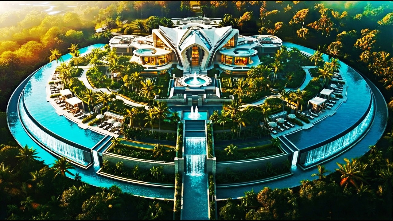 Inside a $1B Private Island Mega Mansion | Billionaire Lifestyle