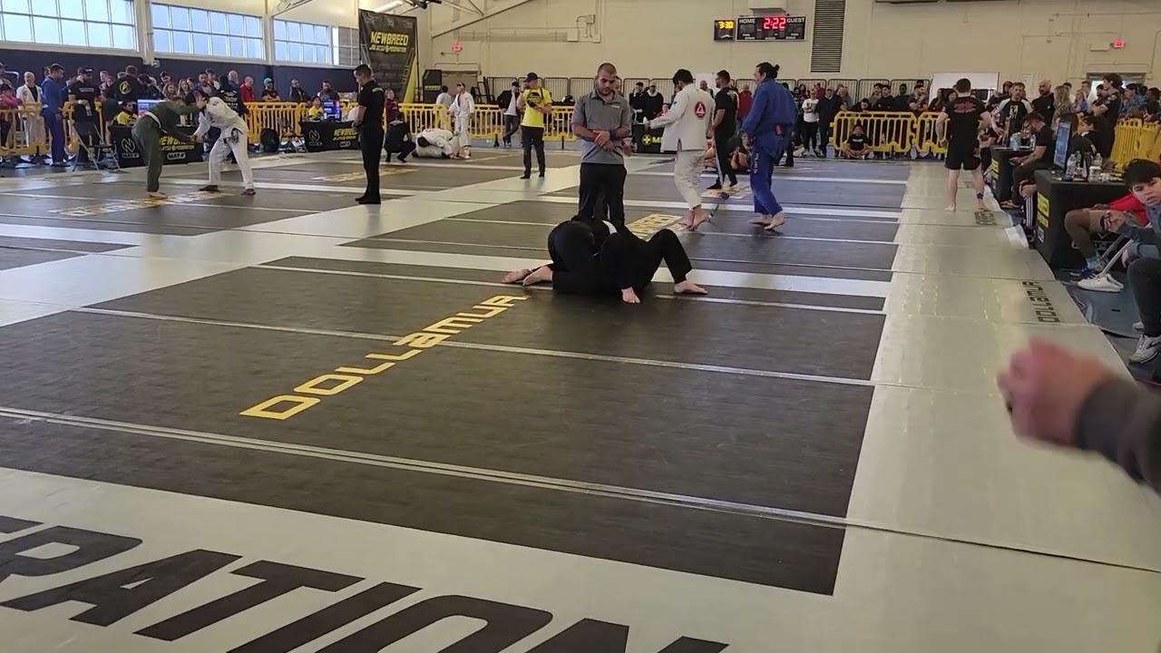 Female White Belt BJJ Match Jacksonville Jan 2025