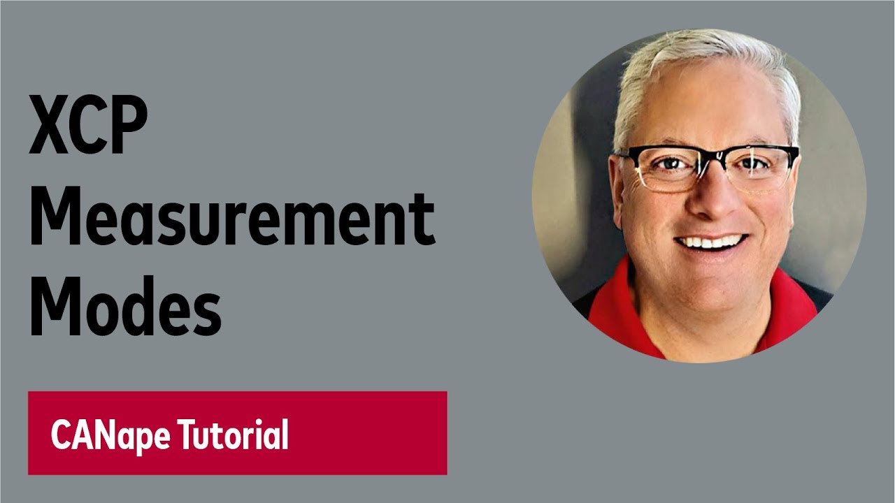 ECU Calibration with Vector CANape: Introduction to XCP Measurement Modes