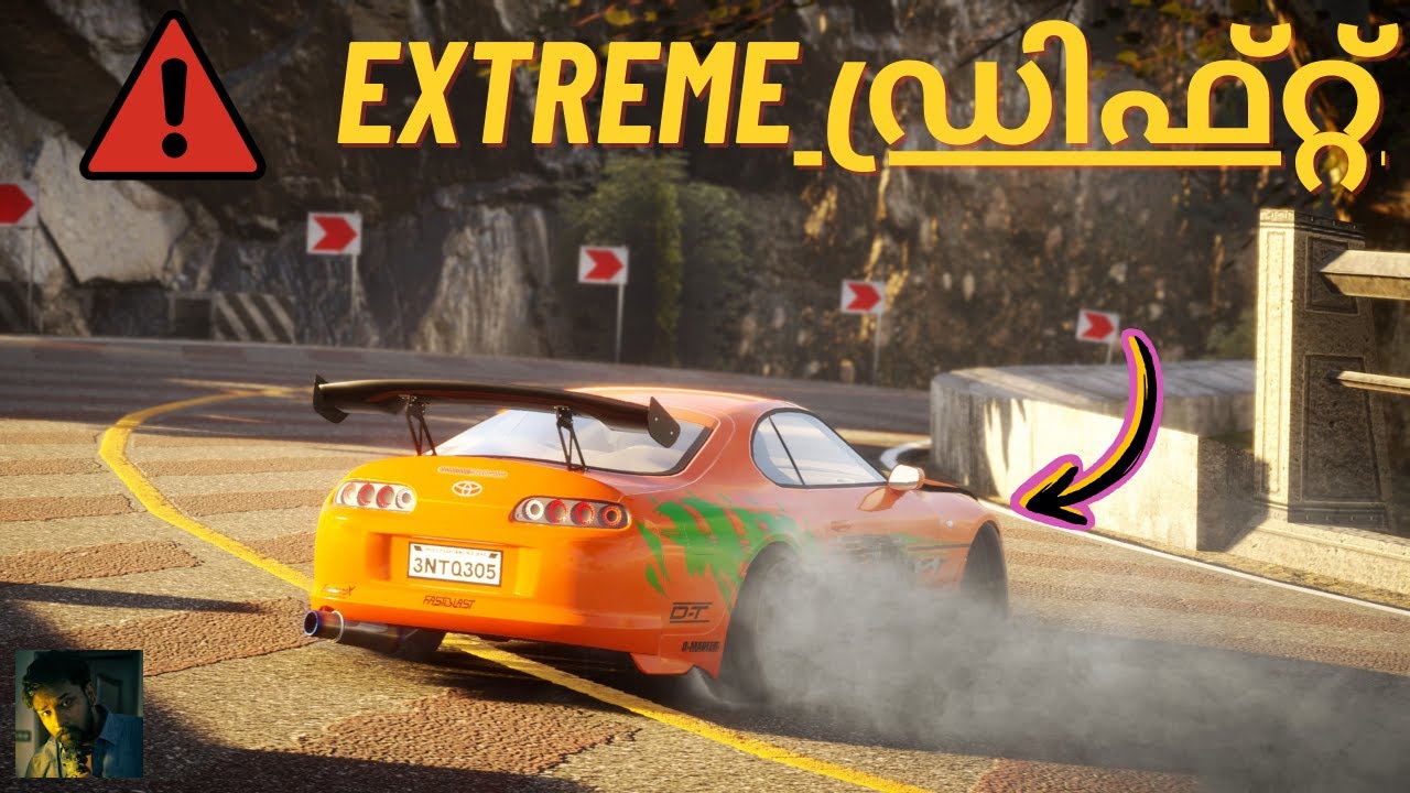 SUPRA SMOKES DOWN A MOUNTAIN | EXTREME ഡ്രിഫ്റ്റ്| Zero Crash |
