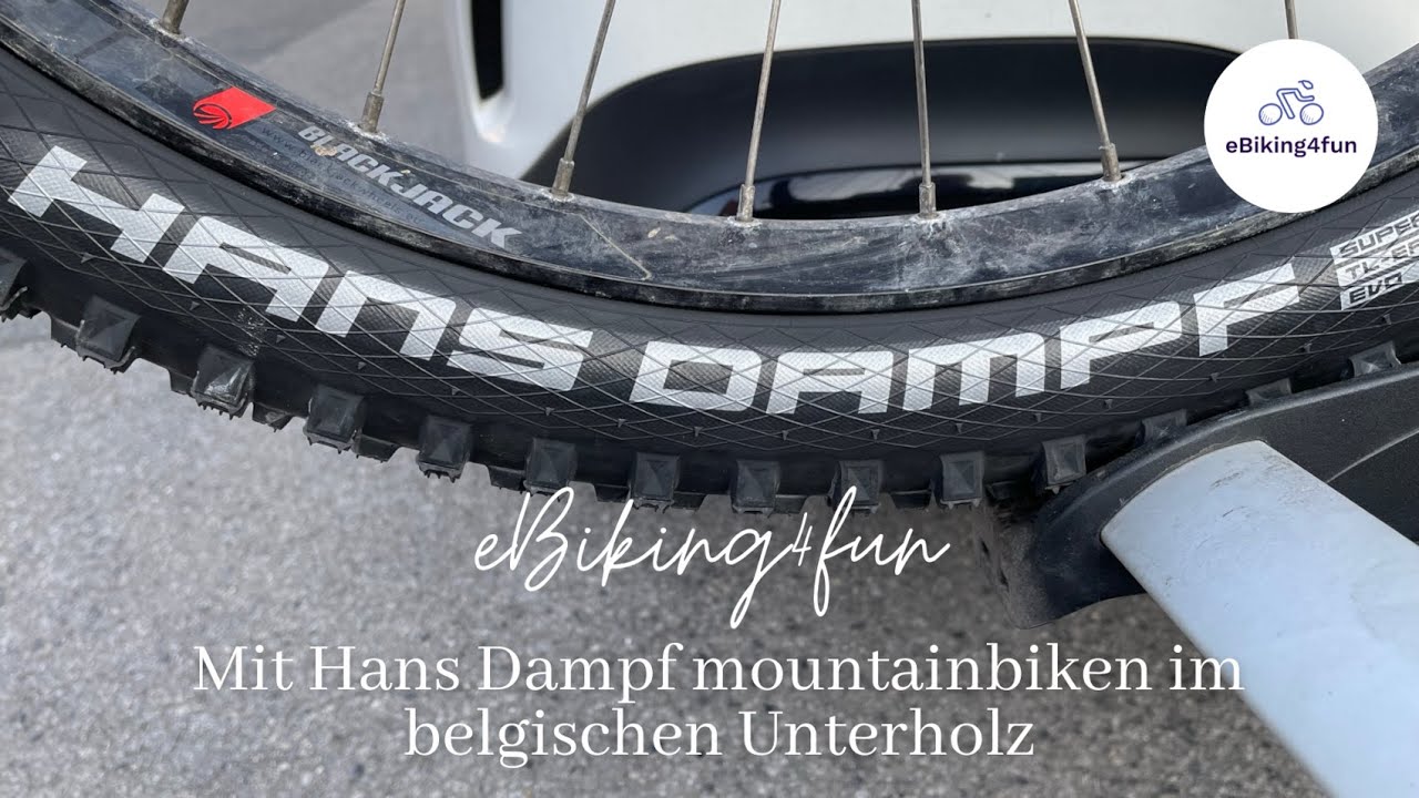 Mit Hans Dampf mountainbiken im belgischen Unterholz