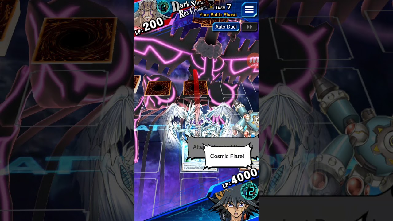 Dark Signer Rex Goodwin Duel Loss scream